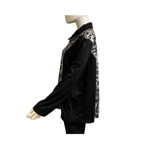 Activology Women’s Snake Print Athletic Jacket Size 1X - Picture 3 of 8